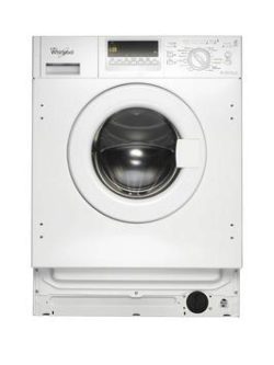 Whirlpool Awoe7143 Built-In 7Kg Load, 1400 Spin Washing Machine - White